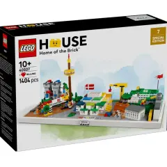 Zestaw LEGO 40507 z Billund, "Home of the Brick", 1404 elementy.